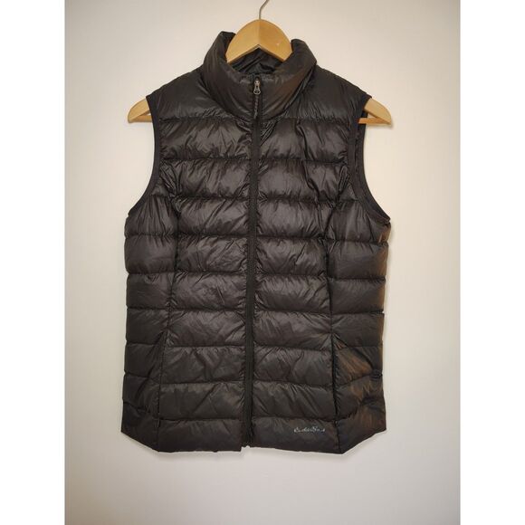 Eddie Bauer Jackets & Blazers - Eddie Bauer EB650 Down Puffer Vest Women’s M Black Quilted Gorpcore Vest